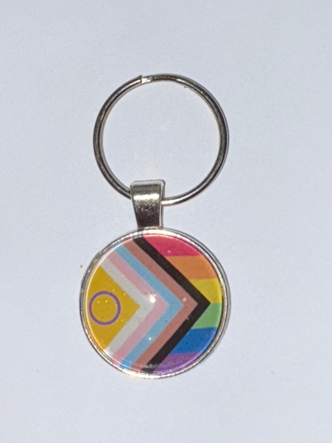 LGBTQ+ colours Keyring